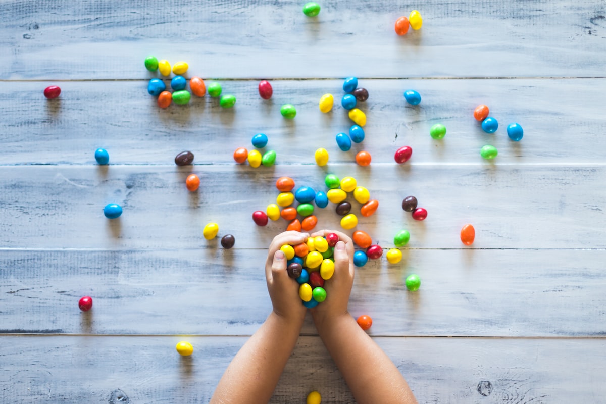 Sugar impact on emotional wellbeing illustration